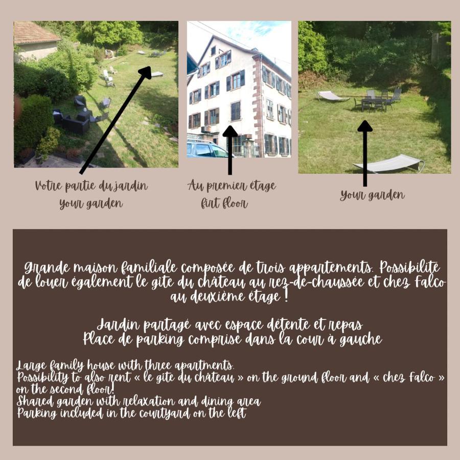 Gite Chez Lulu Proche Du Chateau De Schirmeck Daire Dış mekan fotoğraf